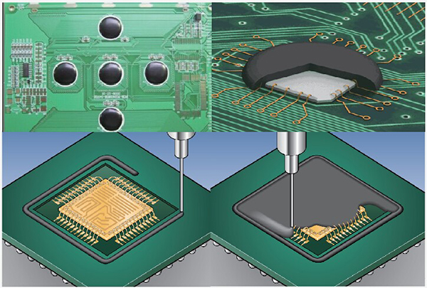 Application of epoxy solder paste to improve the solder strength of chip soldering