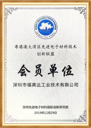 Member Unit of Guangdong-Hong Kong-Macao Greater B